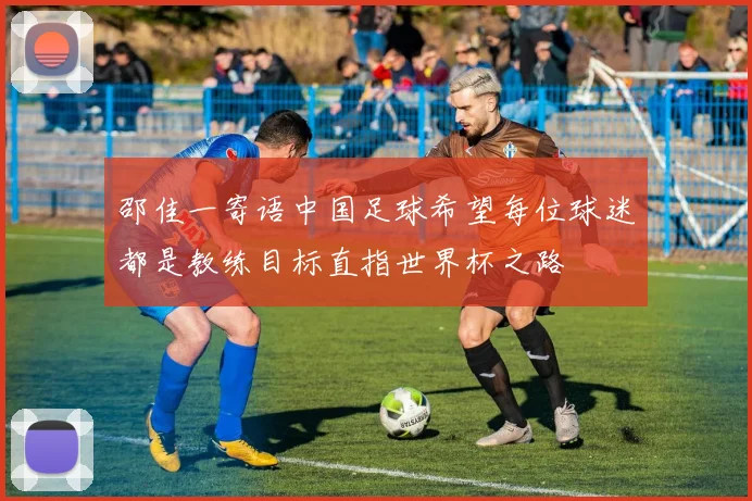 邵佳一寄语中国足球希望每位球迷都是教练目标直指世界杯之路